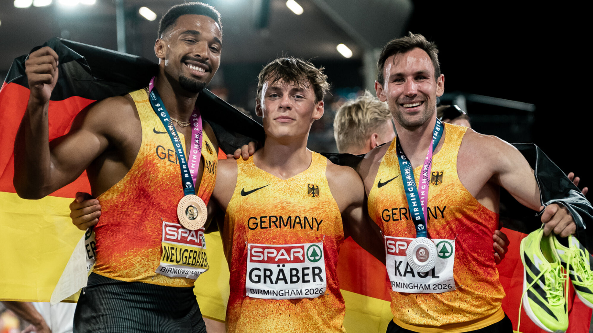 Doppelsieg: Leo Neugebauer und Niklas Kaul schreiben Zehnkampf-Geschichte