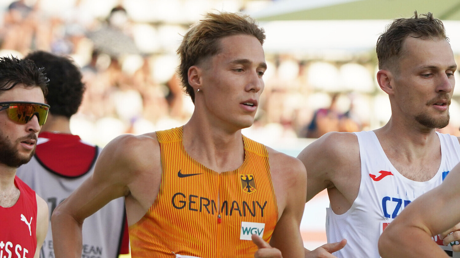 Marc Tortell im 1.500-Meter-Feld bei der Team-EM in Madrid. 