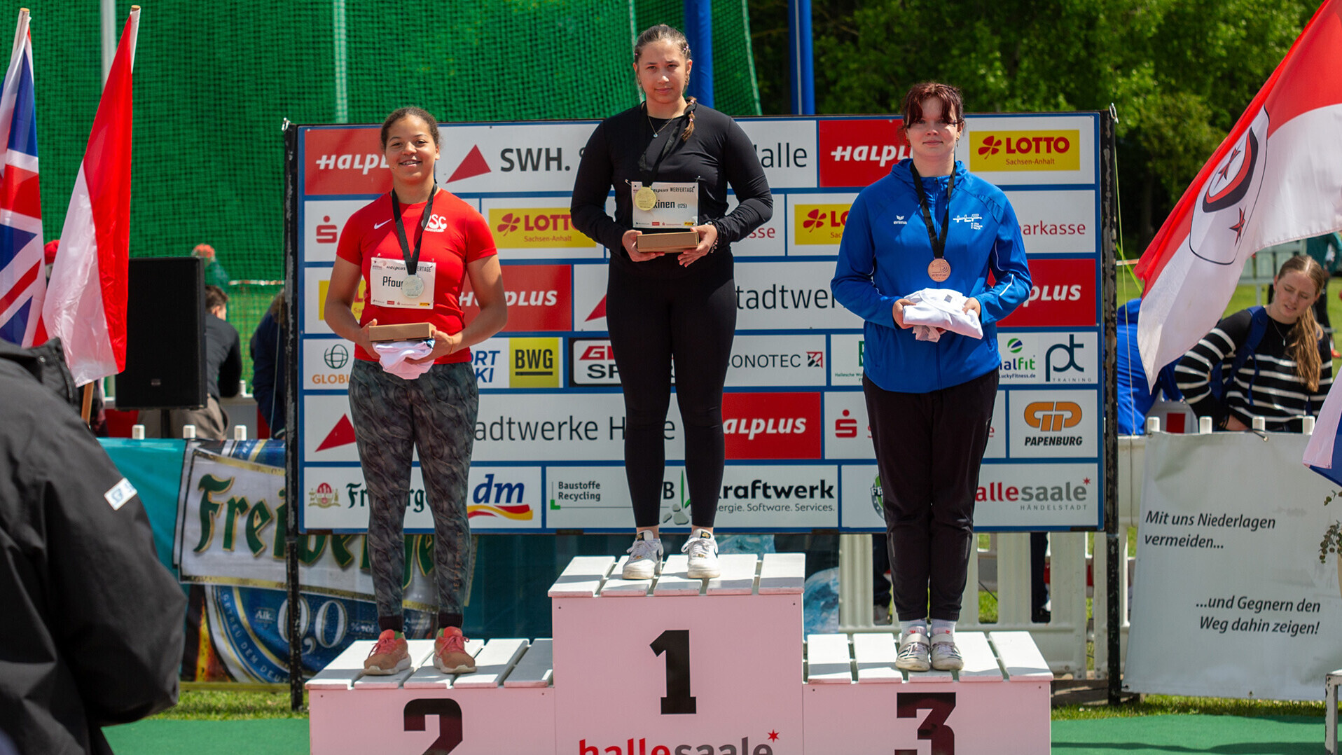Wurf-Nachwuchs glänzt mit Bestleistungen und Normen