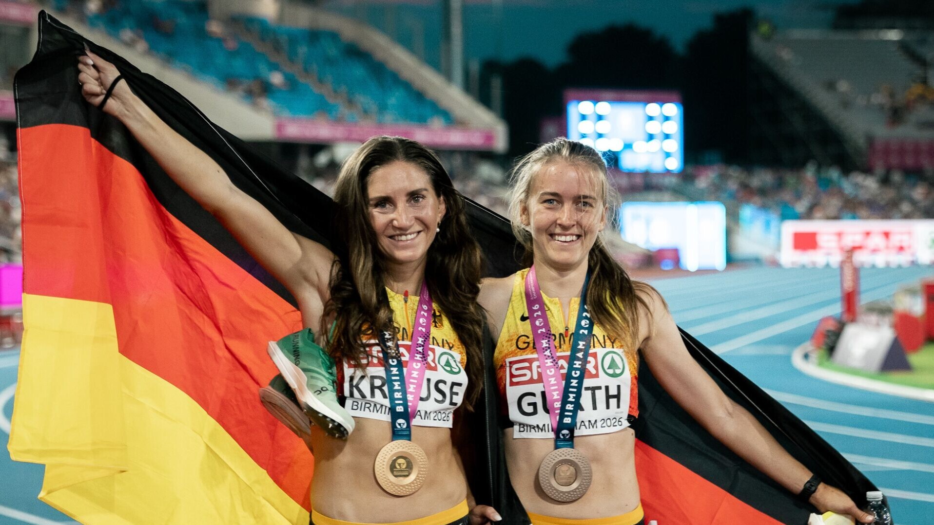Gesa Krause zum dritten Mal auf dem EM-Thron, Bronze für Olivia Gürth