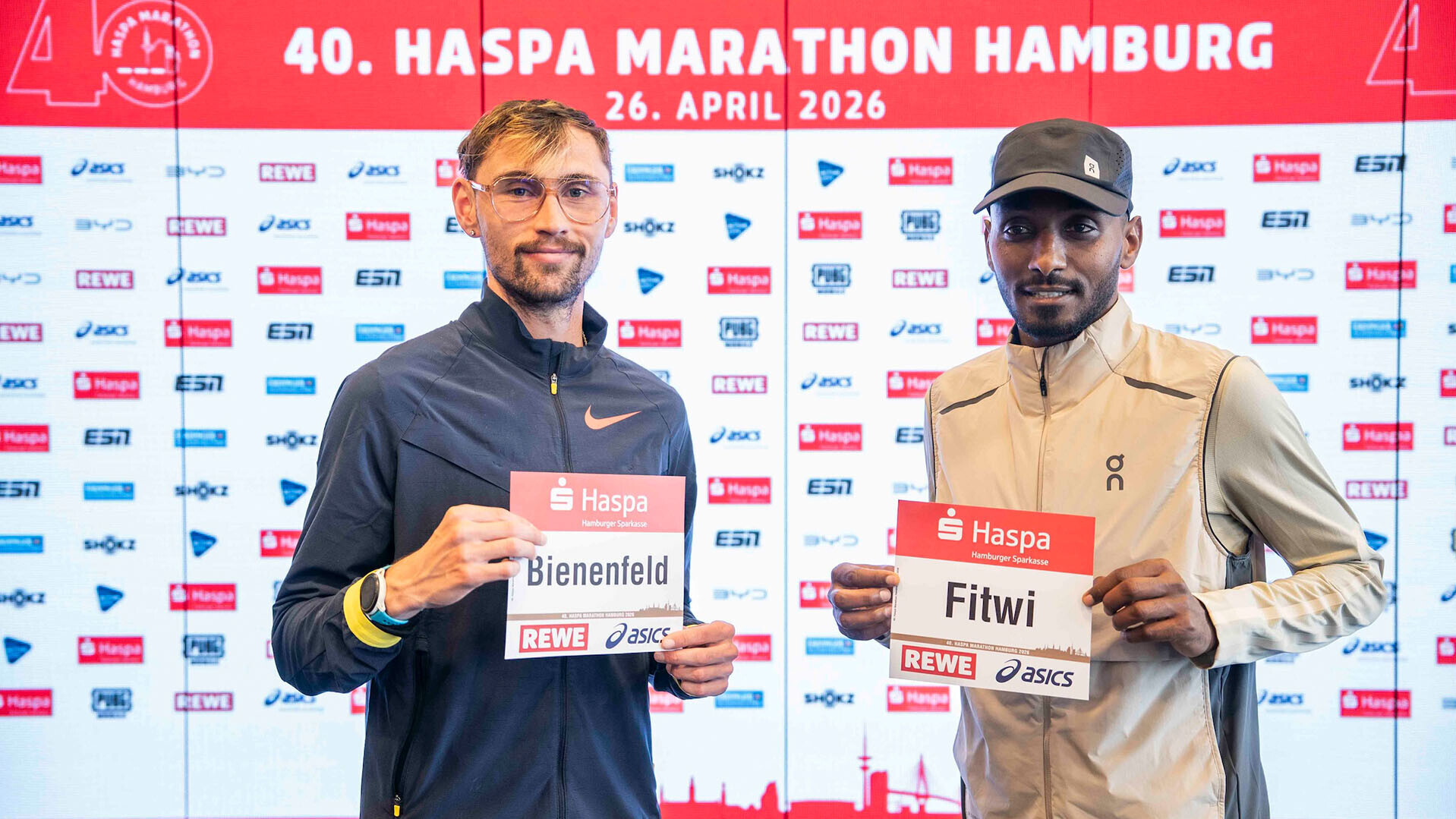 Bernard Koech und Samuel Fitwi bei Hamburger Jubiläums-Marathon im Fokus