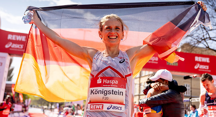Fabienne Königstein mit großem Vorsprung zum Ass des Monats April