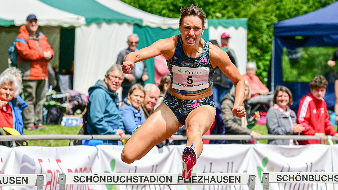 Hürden-Elite und Sprint-Ausflüge der Weitspringerinnen in Pliezhausen