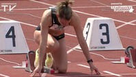 Carolin Schäfer macht in 13,57 Sekunden das Rennen