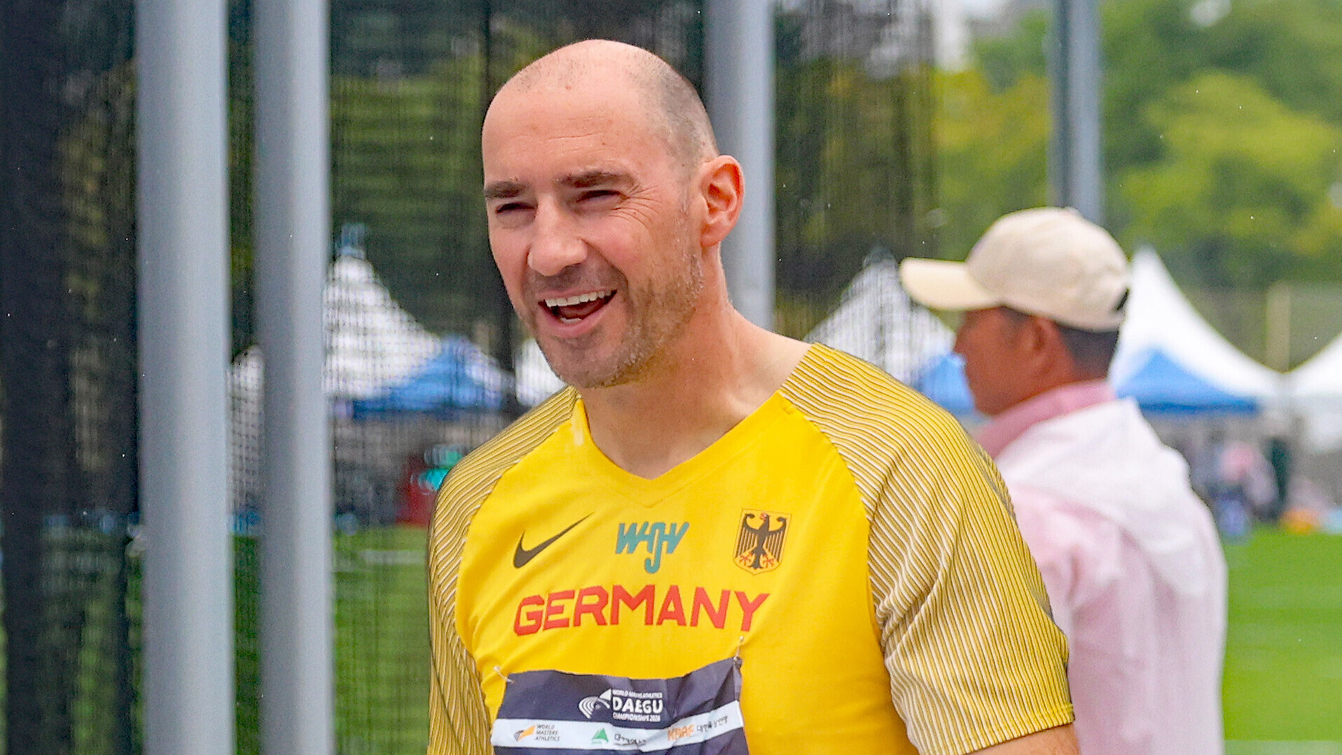Porträt von Peter Kubera im deutschen Nationaltrikot