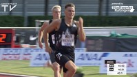 Jannis Wolff jubelt über dritte Bestleistung