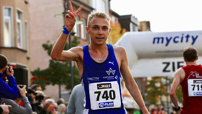 Nils Voigt steigert sich, Geofry Kipchumba knackt Streckenrekord