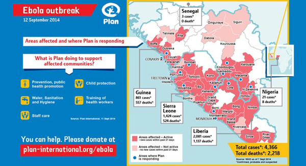 Titelbild Nothilfe Ebola-Bekämpfung