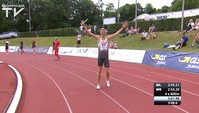 4x400-Meter-Staffel zeigt großen Kampfgeist