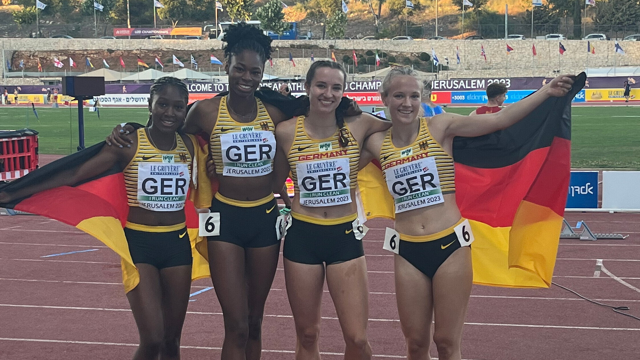 Mein Moment MedaillenFestspiele am letzten Tag der U20EM