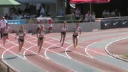 Alexandra Burghardt sprintet 200 Meter-Bestzeit