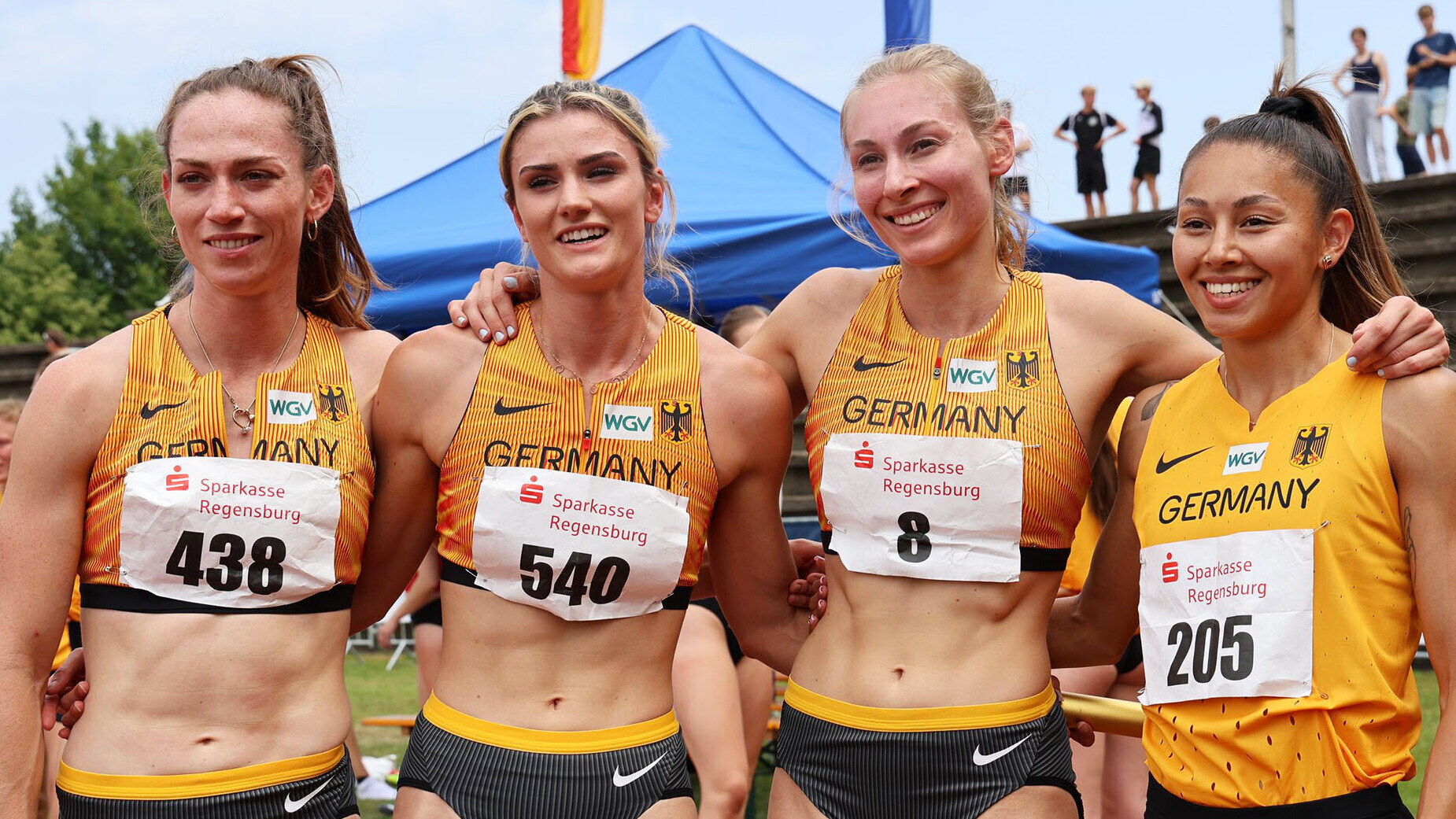 Deutsche Langsprint-Staffeln überzeugen am zweiten Gala-Tag