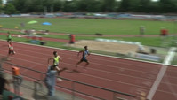 Joshua Abuaka mit dem stärkeren Finish