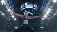 Nadine Müller wirft inoffiziellen Hallen-Weltrekord