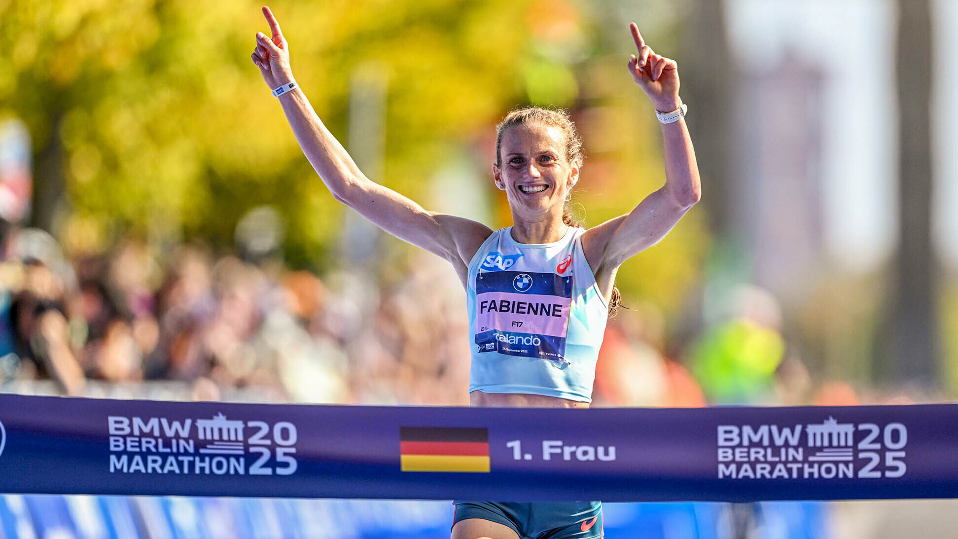 Fabienne Königstein mittendrin im Weltklasse-Marathonfeld in Big Apple