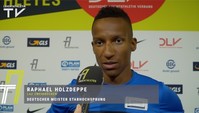 Raphael Holzdeppe: "Ich bin froh über einen so guten Wettkampf!"