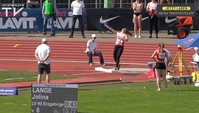 Jolina Lange sichert sich Gold mit dem letzten Versuch