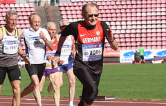 Hartmut Krämer sprintet zum M80-Weltrekord