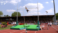 Kai Kazmirek mit 5,10 Metern Sieger im Stabhochsprung