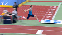 Max Heß fliegt mit glatten 17,00 Metern zum Titel