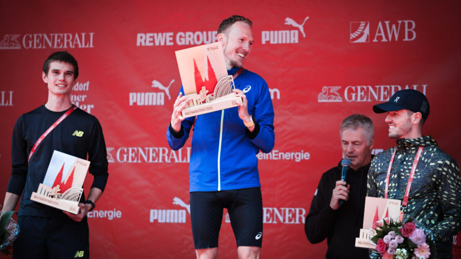 Esther Pfeiffer und Richard Ringer siegen mit Halbmarathon-Streckenrekorden