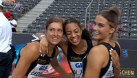 Starke Teamleistung bringt Münchens Sprinterinnen Gold