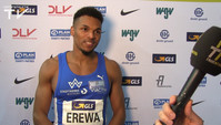 Robin Erewa: "War eine spontane Entscheidung zu rennen"