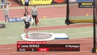 Lasse Schulz kratzt an 20-Meter-Marke