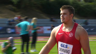 Max Dehning nähert sich 80-Meter-Marke an