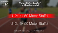Lauf – U12: 4x50 m-Staffel