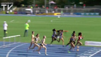 Naomi Krebs läuft in 13,65 Sekunden zum Titel