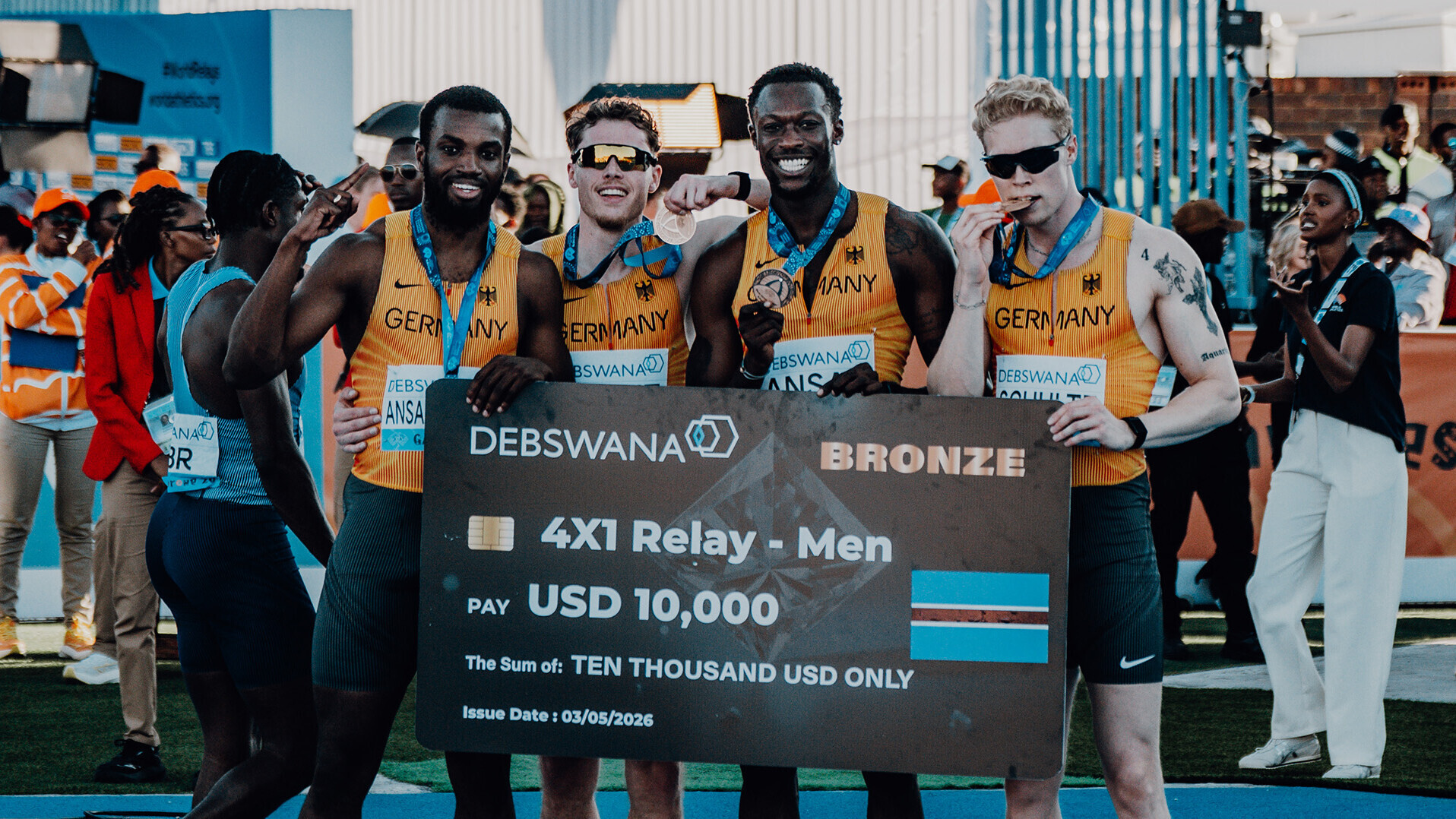 Tag 2 der World Relays | DLV-Sprinter glänzen mit Bronze