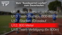 Lauf – U12: 800 m