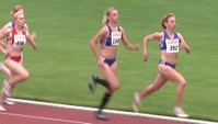Corinna Harrer macht das Tempo
