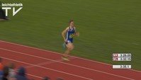 Patrick Oehler dominiert den B-Lauf über 1.500-Meter