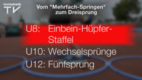 Sprung – U8: Einbein-Hüpfer-Staffel