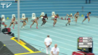 Lisa Marie Kwayie sprintet Hallen-EM-Norm