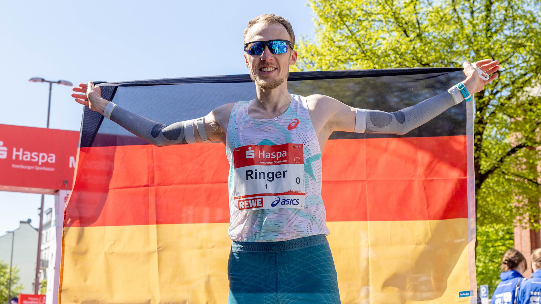 Korir siegt mit Streckenrekord, Ringer und Pfeiffer schnell wie nie