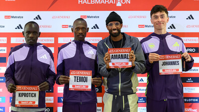 Amanal Petros is back on the hunt for records at the Berlin Half Marathon
