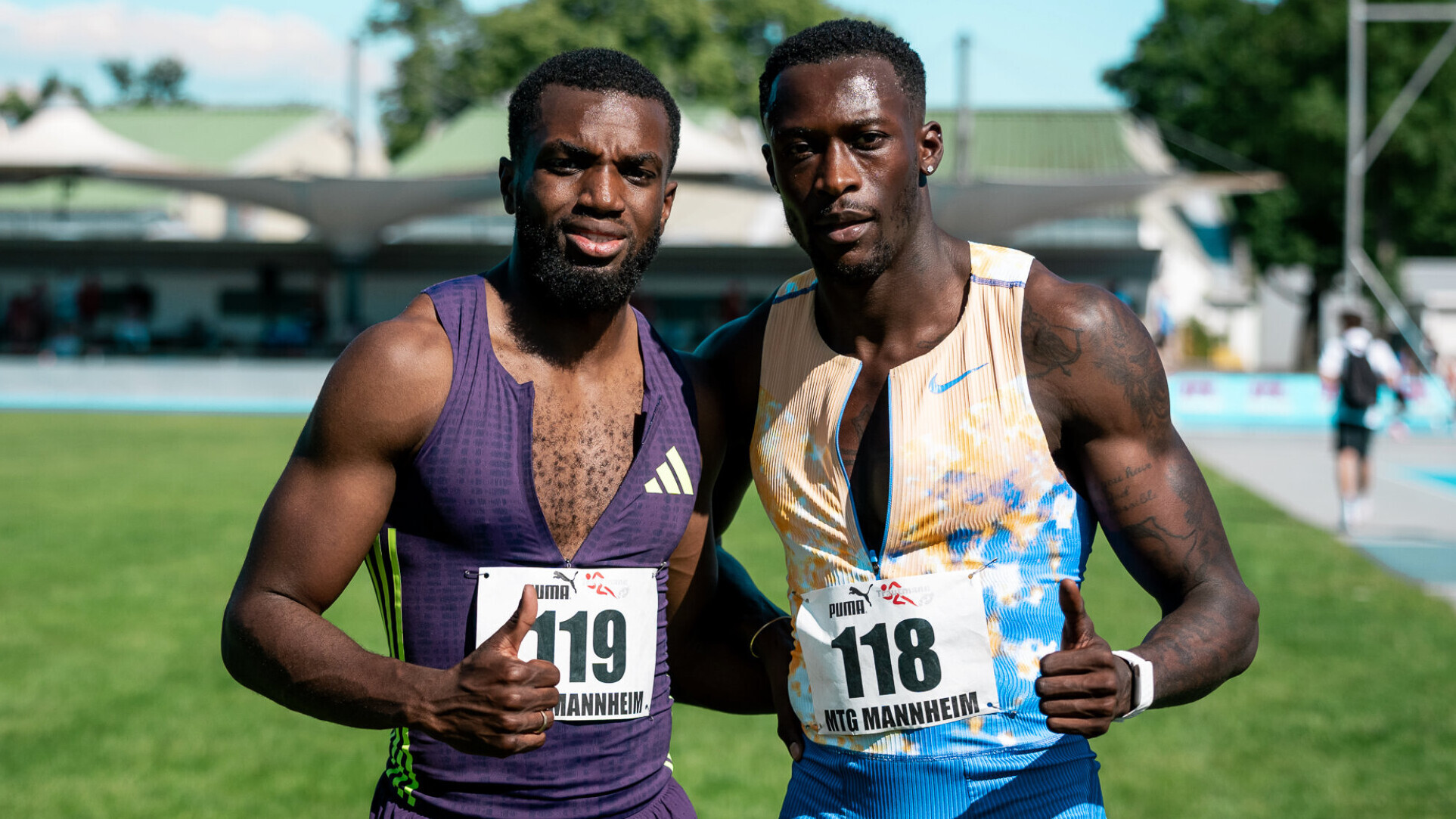 Owen Ansah und Lucas Ansah-Peprah sprinten zur EM-Norm
