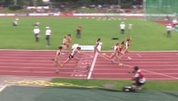 Jenna Pletsch mit knappen Finish