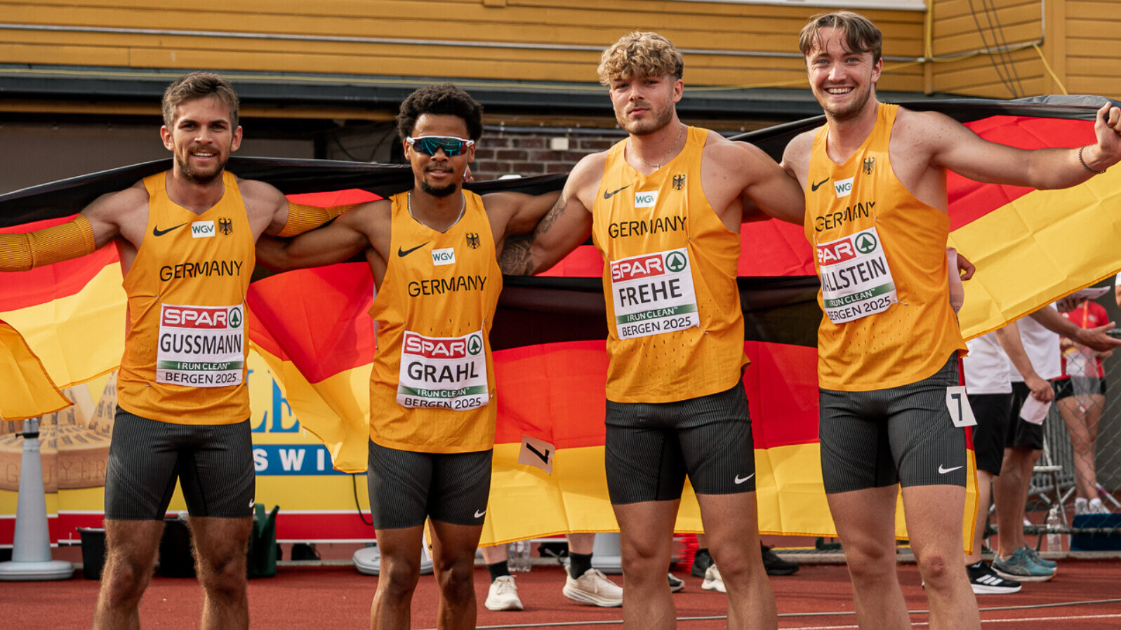 Bergen Tag 4 | DLV-Sprinter holen die nächste Medaille: Silber!