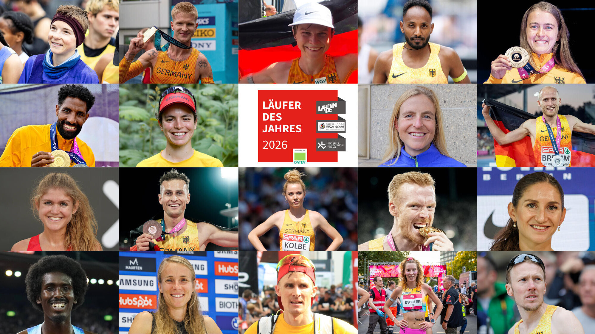 Jetzt Läuferinnen und Läufer des Jahres 2026 wählen und tolle Preise gewinnen
