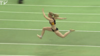 Neele Eckhardt - Mit Hallen-Bestleistung zu Gold