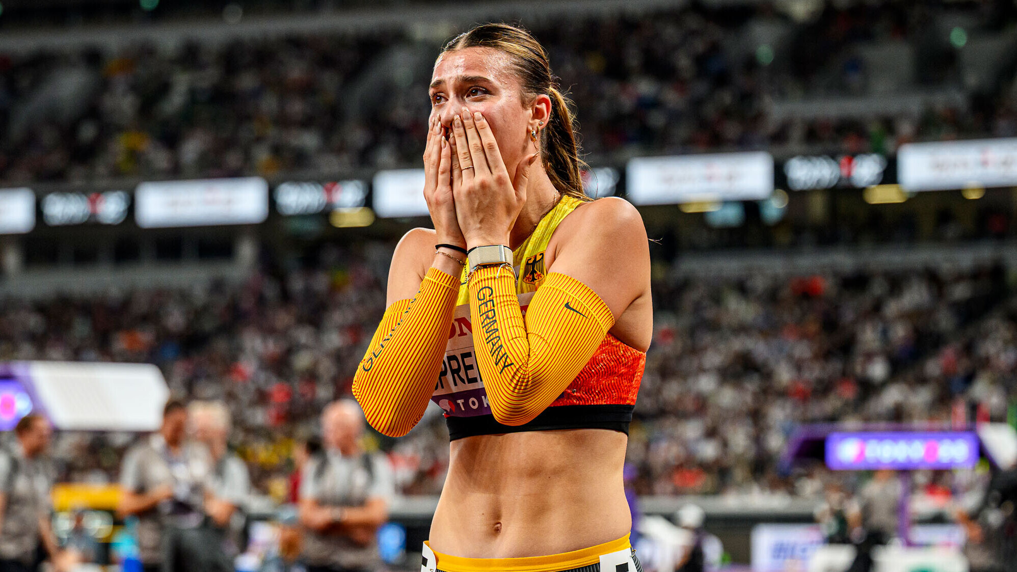 Tokio Tag 7 & 8 | Sandrina Sprengel überrascht mit toller Steigerung als WM-Fünfte