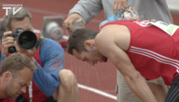 Kai Kazmirek kämpft bis zum Umfallen
