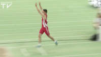 Max-Ole Klobasa dominiert mit 15 Metern in Serie