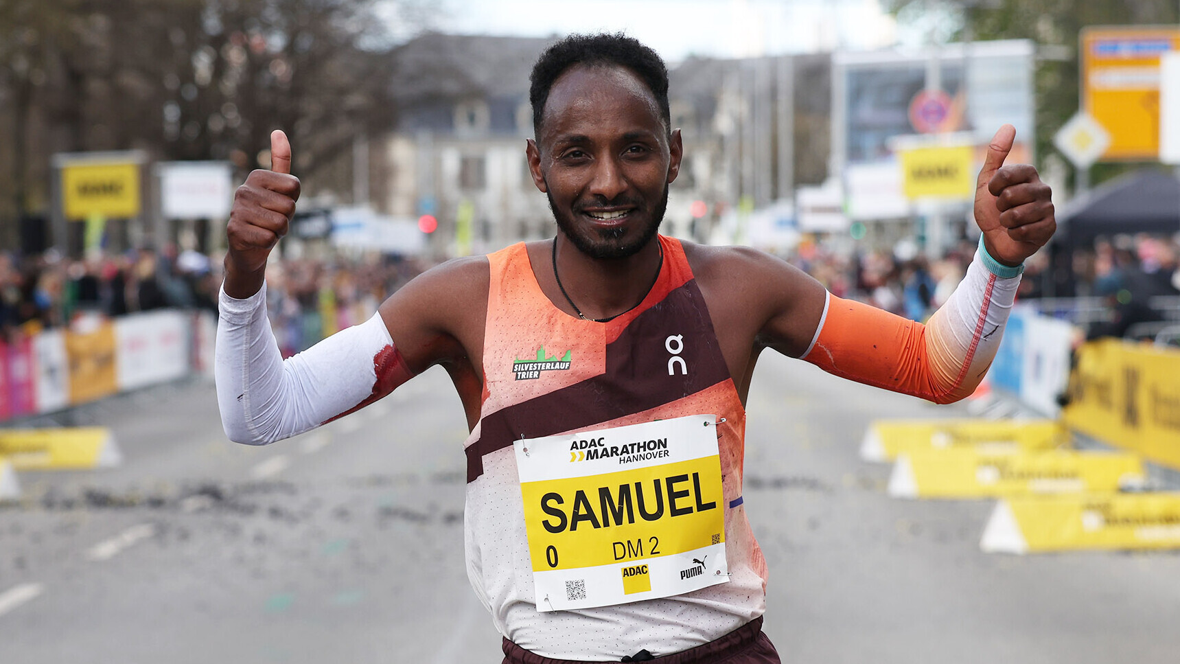 Samuel Fitwi mit Bestzeit Zweiter, gelungenes Debüt von Aaron Bienenfeld