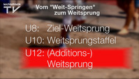 Sprung – U12: (Additions-)Weitsprung