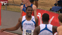 Wilhem Belocian sprintet zu U20-Europarekord